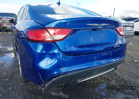 2015 Chrysler 200 C from USA, damaged, VIN 1C3CCCCG5FN532696